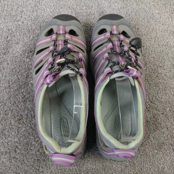 Keen XT 0805 Newport H2 Hiking Sandals Womens 7 Shoes Waterproof Gray Purple - Picture 7 of 11
